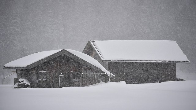 שלג אוסטריה (צילום: gettyimages)