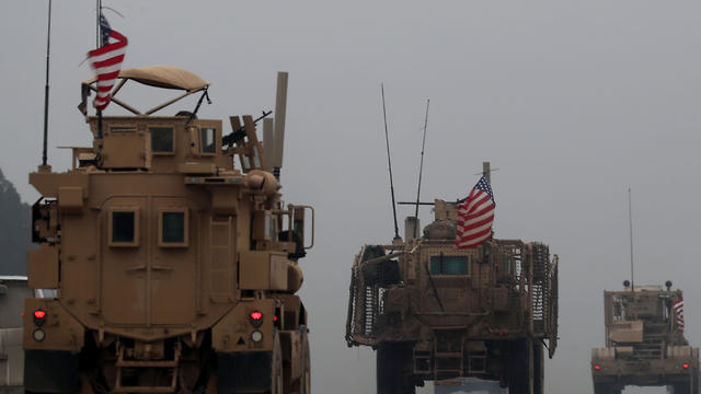 כוחות אמריקניים בסוריה (צילום: AFP)