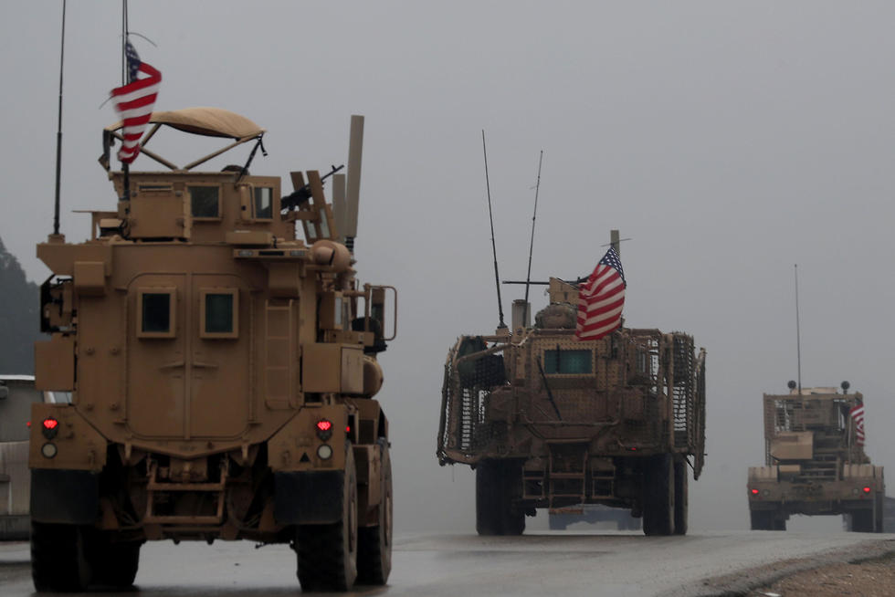 כוחות אמריקניים בסוריה (צילום: AFP)