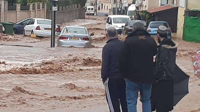 Наводнения на севере Израиля