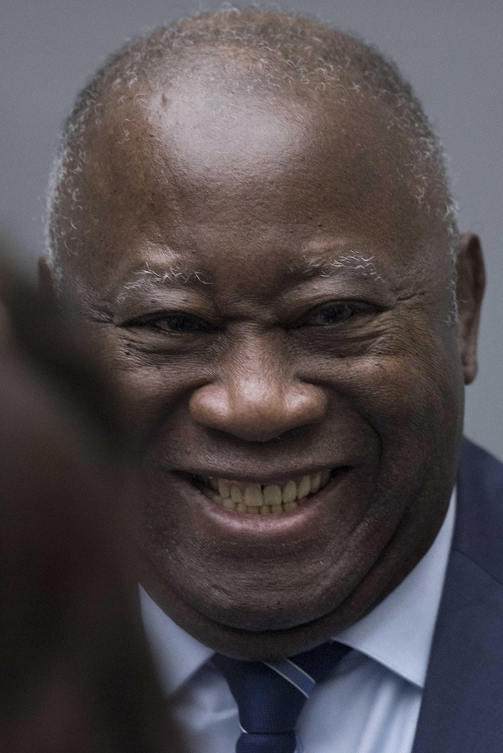 בית המשפט הבינלאומי ב האג זיכה את נשיא חוף השנהב לשעבר לורן גבאגבו מפשעי מלחמה (צילום: EPA)