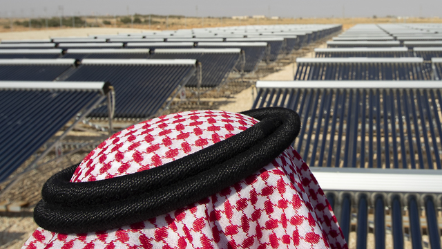  The 'Solar Village Project' in Riyadh, Saudi Arabia (Photo: EPA)