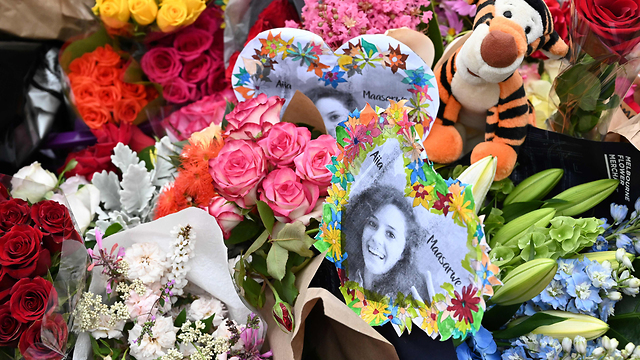 אירוע זיכרון המוני לצעיריה הישראלית איה מסארוה שנרצחה באוסטרליה (צילום: AFP)