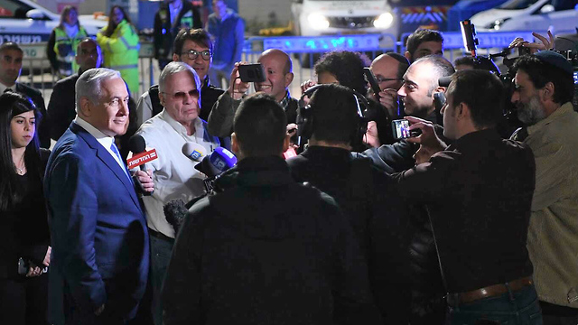 המראת ראש הממשלה בנימין נתניהו לביקור בצ'אד ()