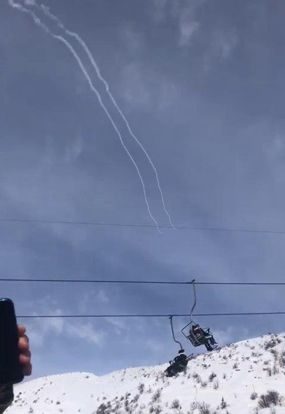 Israel's Iron Dome missile defense system fells rockets over the Golan Heights (Photo: Yossi Amar)