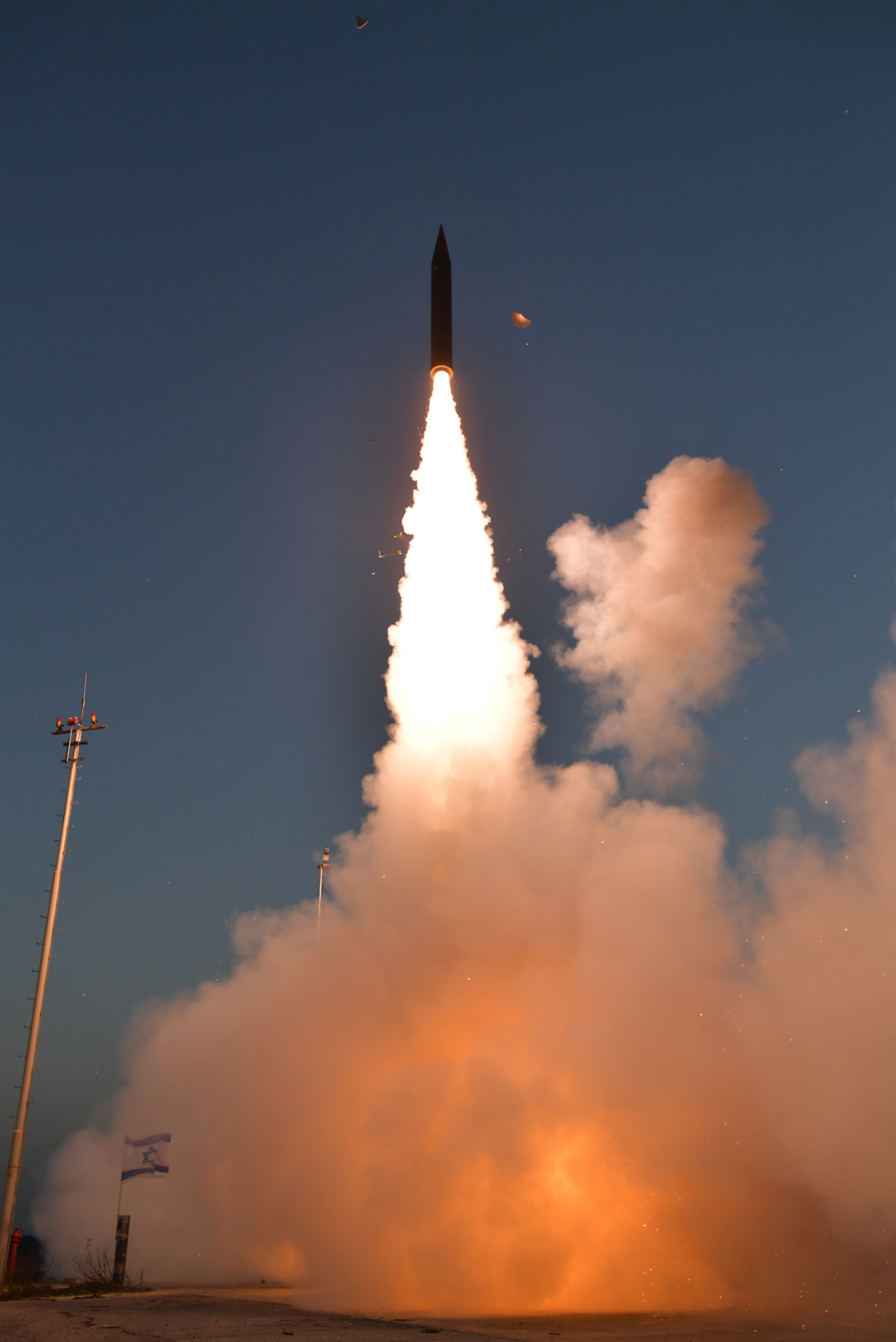 Запуск "Хец-3". Фото: минобороны