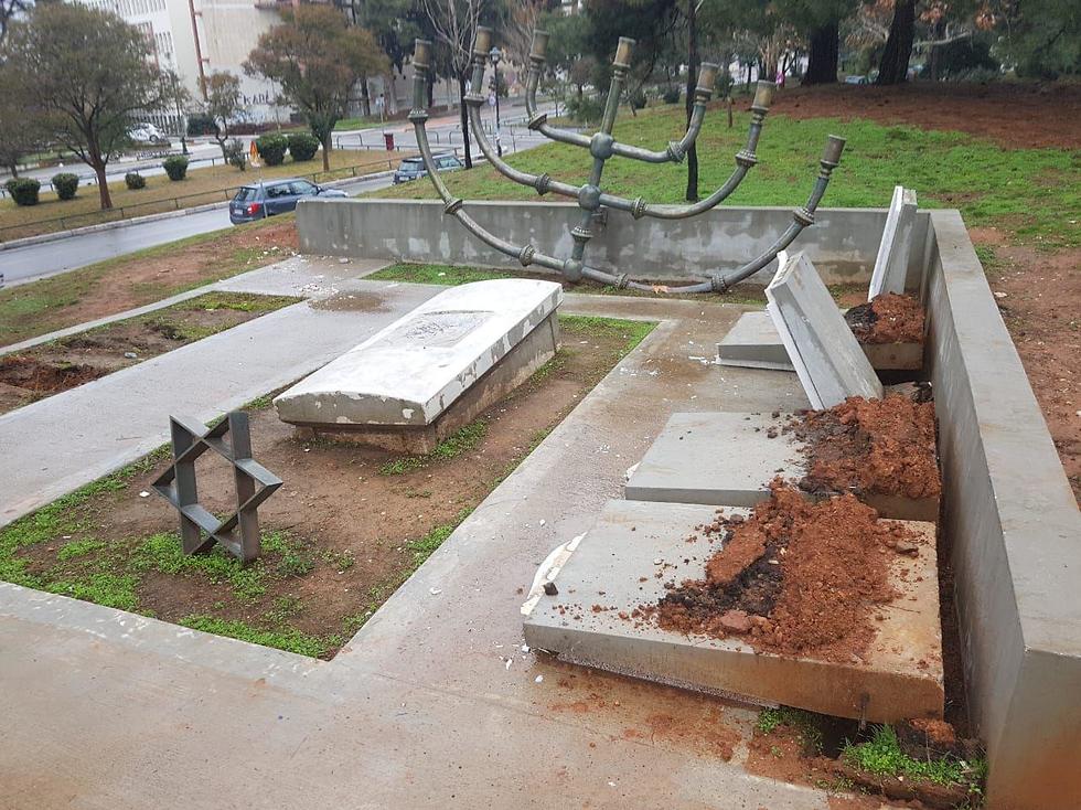 Мемориал в Салониках. Фото: Симан-Тов Цадка