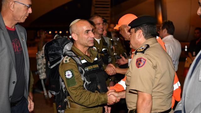 The Israeli delegation in Brazil (Photo: IDF Spokesperson's Unit)
