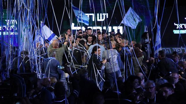 בני גנץ חוסן לישראל בחירות 2019 (צילום: מוטי קמחי)