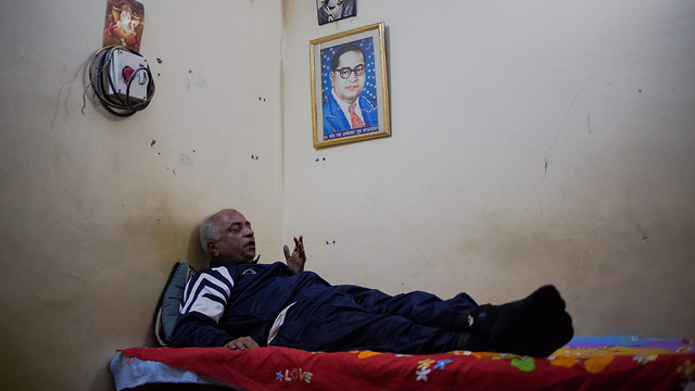 הודו סנג'וי סצ'דב קומנדו האהבה נעצר (צילום: AFP)