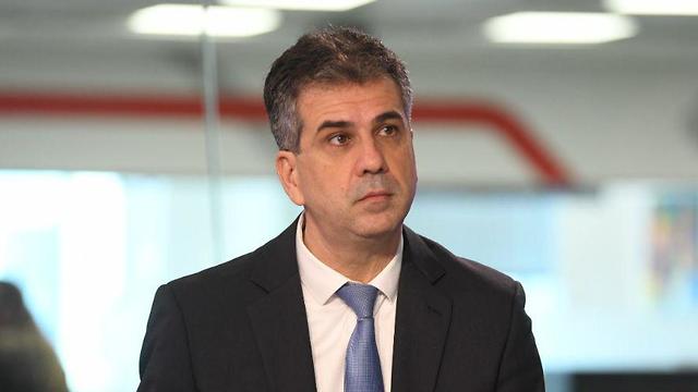 שר הכלכלה אלי כהן בראיון לאולפן ynet (צילום: יאיר שגיא)