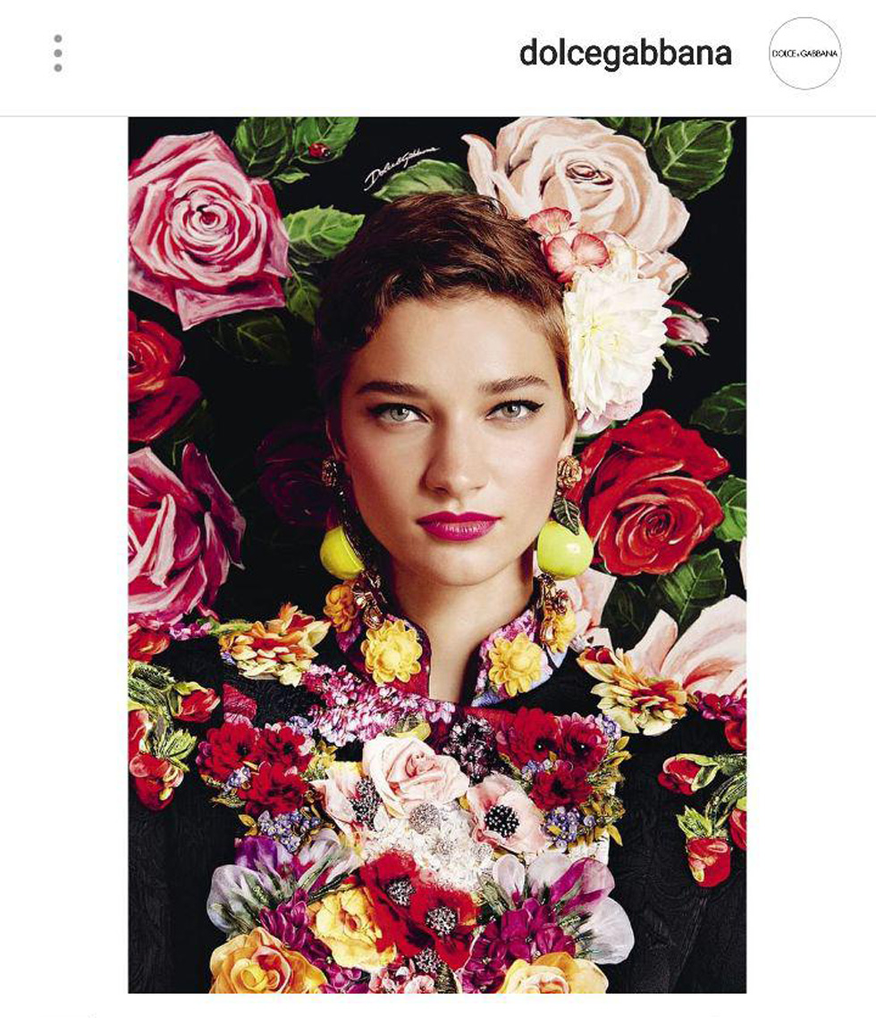  Весна-лето от Dolce & Gabbana. Фото: инстаграм