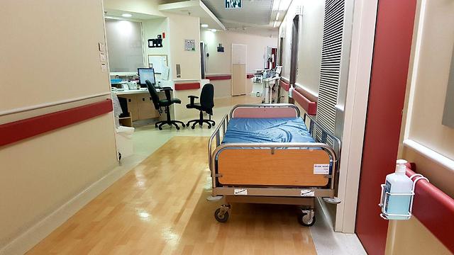 שביתה בבית חולים בירושלים  (צילום: ענבר טויזר)