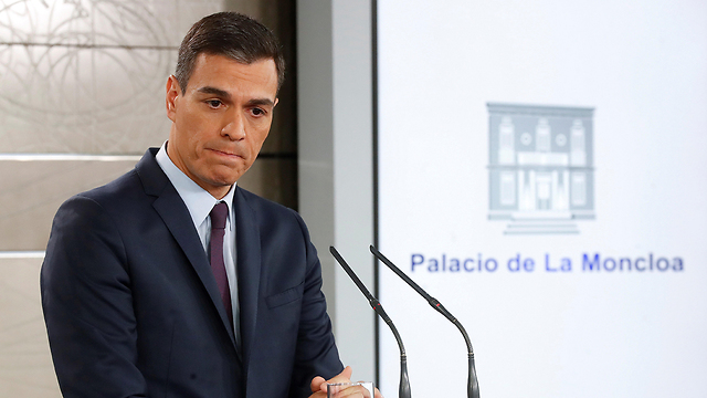 ראש ממשלת ספרד פדרו סנצ'ס (צילום: EPA)