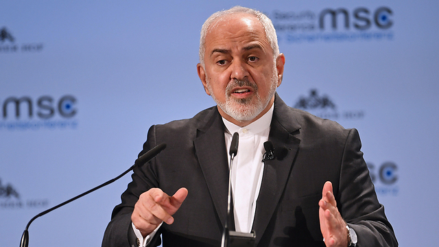 Iran's Foreign Minister Mohammad Javad Zarif gives a speech in Munich in February (Photo: Reuters)