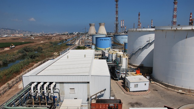 המתקן במפרץ חיפה (צילום: GES)