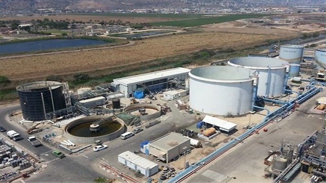 המתקן במפרץ חיפה (צילום: GES)