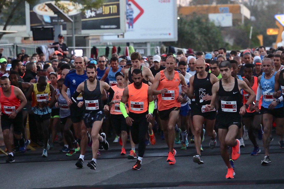 מרתון תל אביב (צילום: אורן אהרוני)