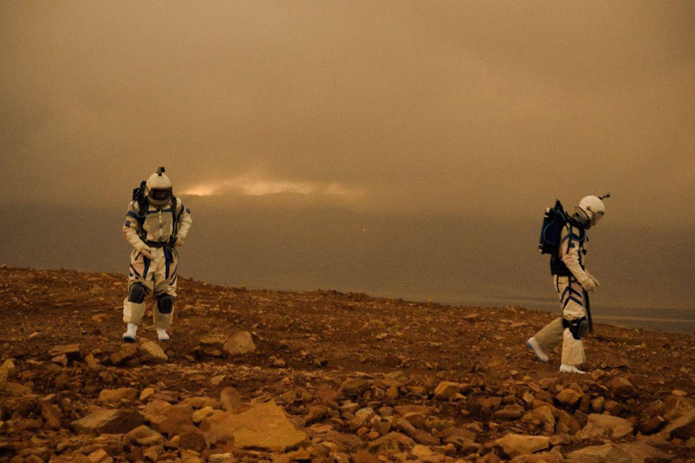  "Марсианский" ландшафт в Негеве. Фото: Галь Йофе