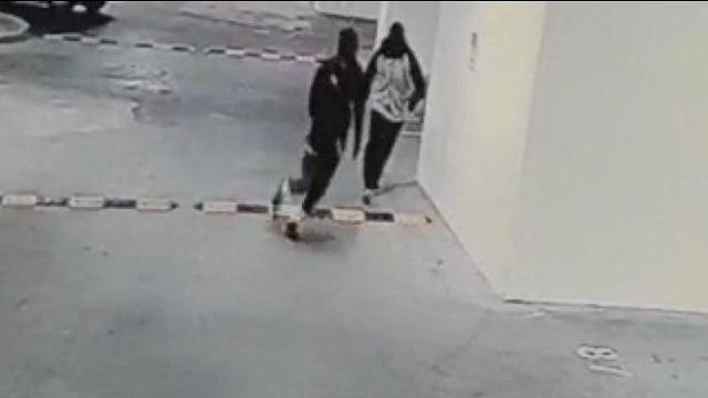 Footage from security camera