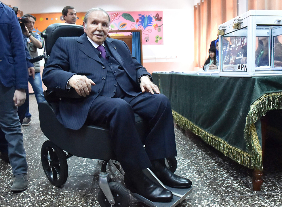 נשיא אלג'יריה עבד אל-עזיז בוטפליקה (צילום: AFP)