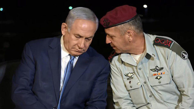 Benjamin Netanyahu and IDF Chief of Staff Aviv Kochavi (Photo: Aviahu Shapira)