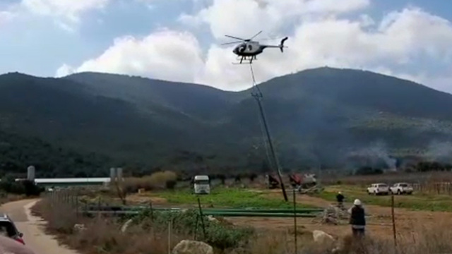 Вертолет "Хеврат-хашмаль"