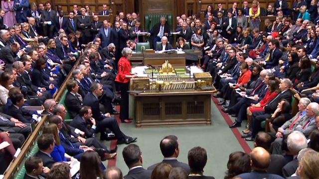 UK Parliament voting on Brexit (Photo: AFP)