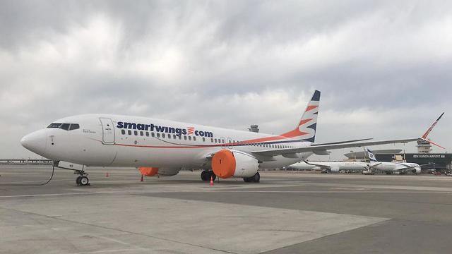 מטוס סמארטווינגס בואינג 737 MAX מקורקע נתב