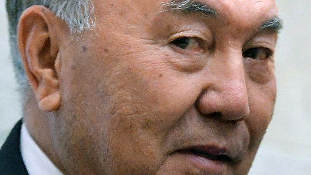 נשיא קזחסטן נורסולטן נזרבייב (צילום: AFP)