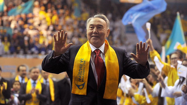 נשיא קזחסטן נורסולטן נזרבייב (צילום: AFP)