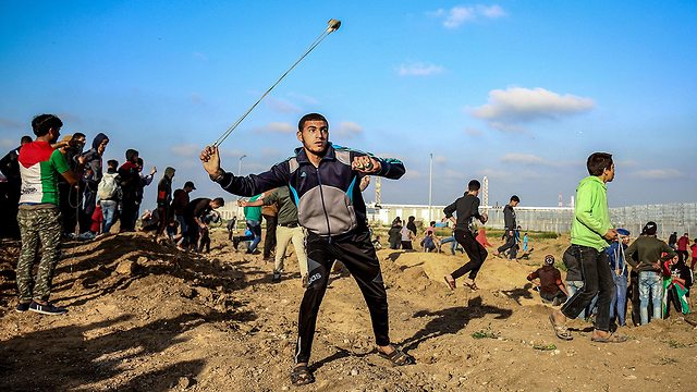 Беспорядки на границе Газы. Фото: AFP