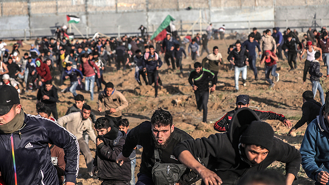 Беспорядки на границе Газы. Фото: ЕРА