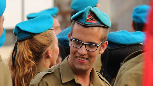 Gal Keidan in his IDF uniform (Photo: Courtesy of the family)