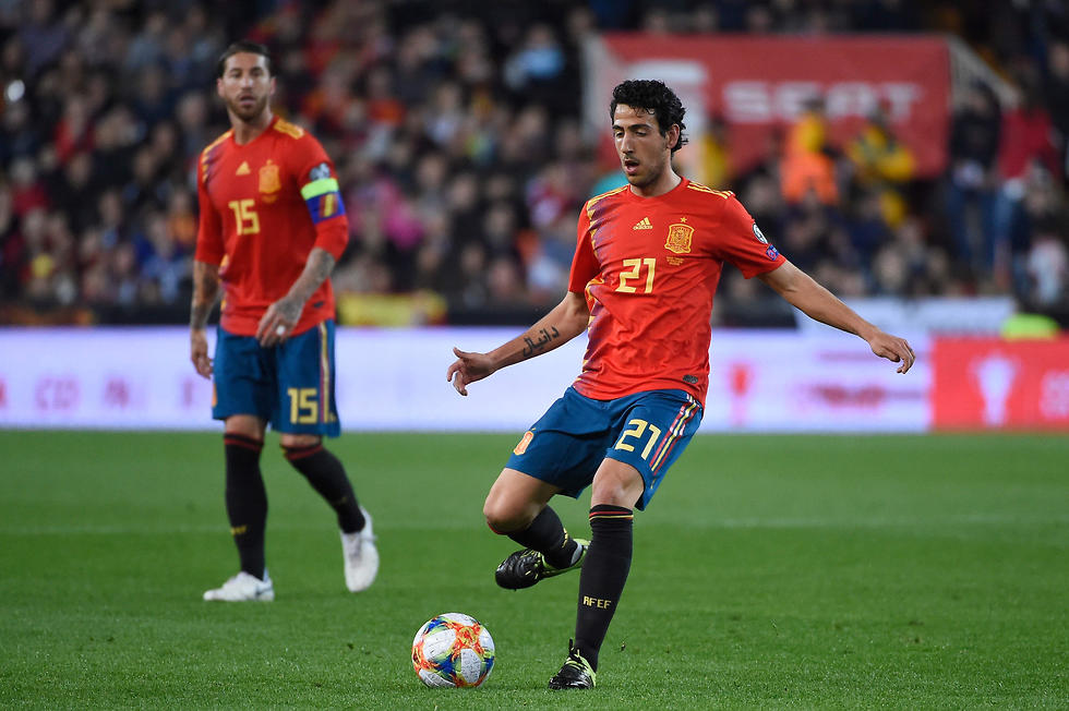 נבחרת ספרד (צילום: AFP)