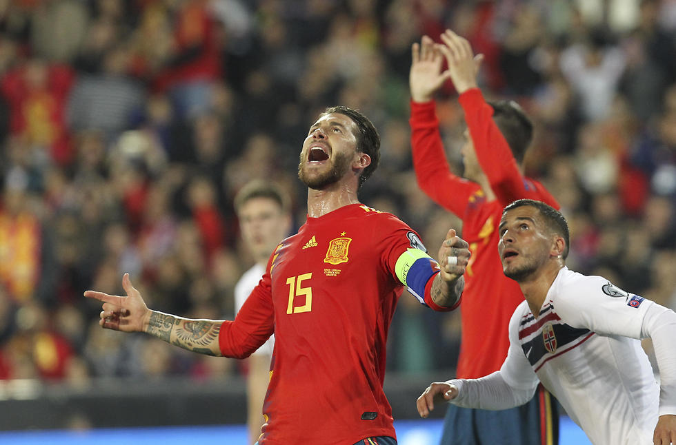 נבחרת ספרד (צילום: AP)