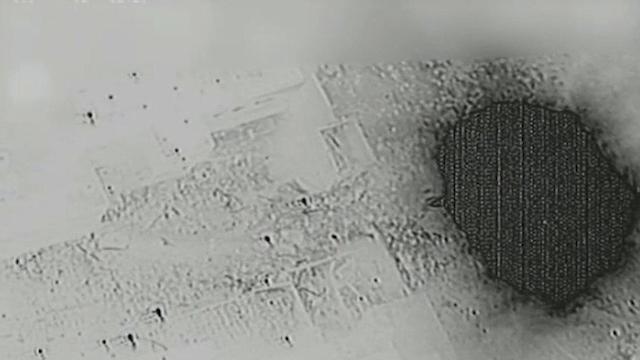תיעוד מתקיפת מבנים צבאיים של ארגון הטרור חמאס ברצועת עזה (צילום: דובר צה