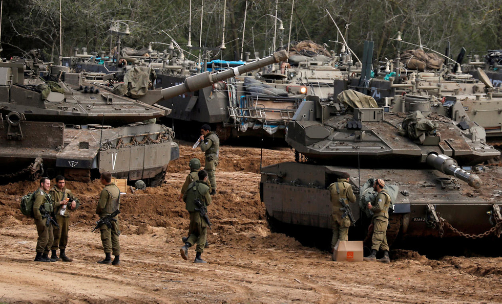 IDF troops on the Gaza border (Photo: Reuters) 