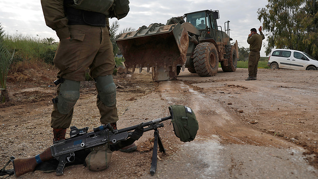 IDF forces on Gaza border (Photo: EPA)