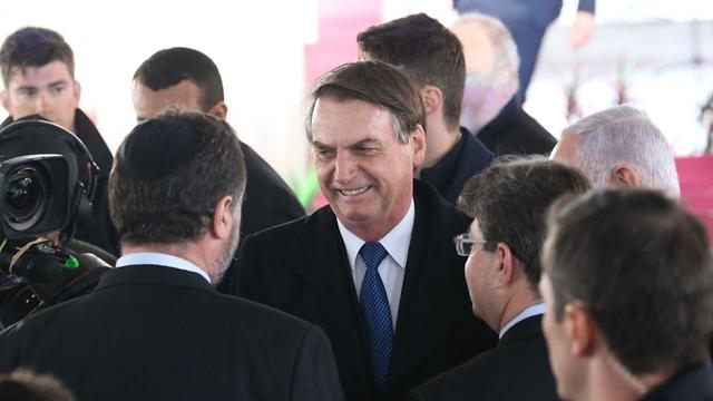 ישראל כץ קבלת פנים נשיא ברזיל ז'איר בולסונרו נתב
