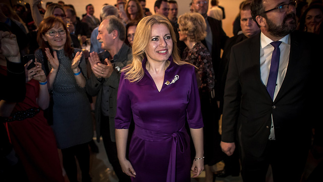 סלובקיה זוזאנה צ'פוטובה נבחרה ל נשיאה (צילום: EPA)