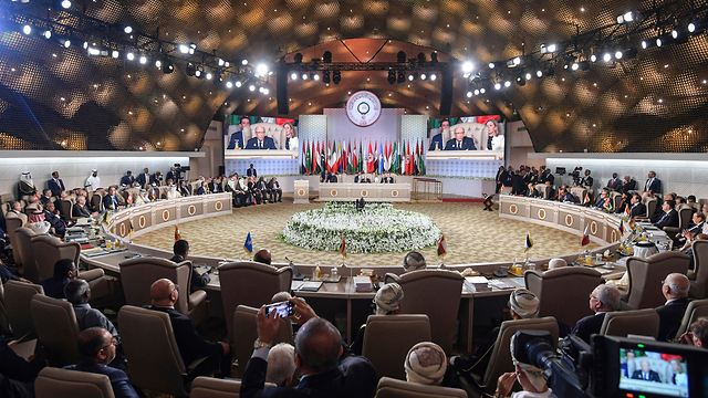 ועידת הליגה הערבית בטוניסיה  (צילום: AP)