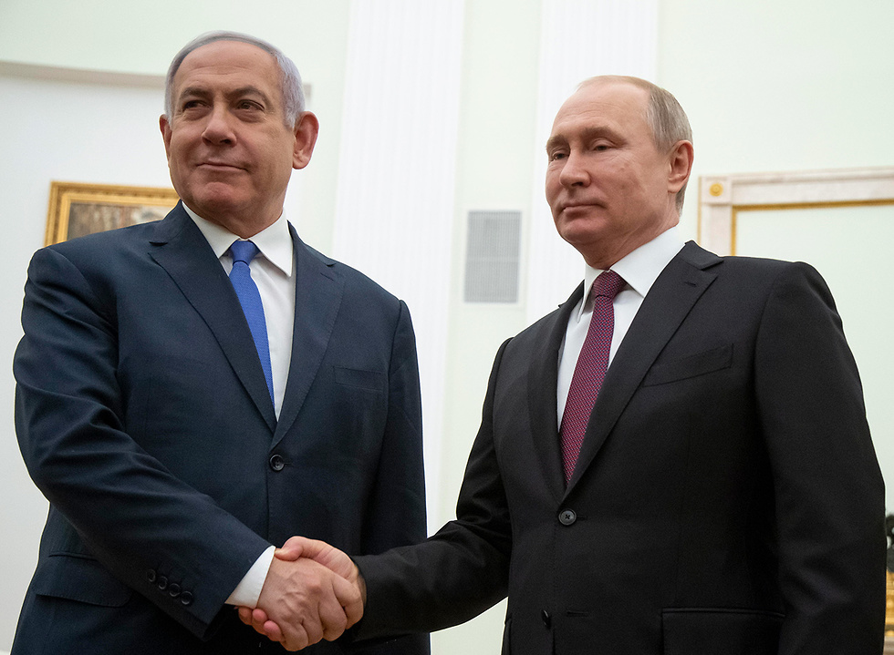 Нетаниягу и Путин в Москве. Фото: ЕРА
