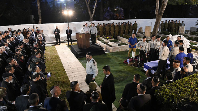 Похороны Захарии Баумеля на горе Герцля в Иерусалиме. Фото: Хорхе Новоминский (Photo: Jorge Novominsky)