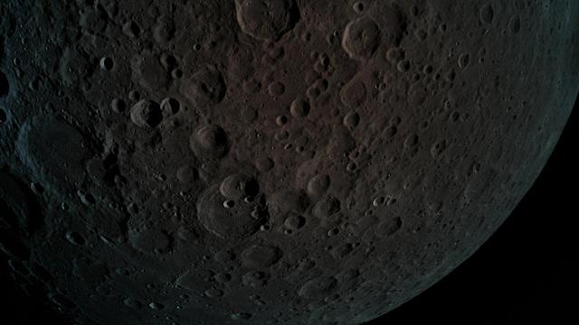 צילום הירח מחללית בראשית (צילום: בראשית)