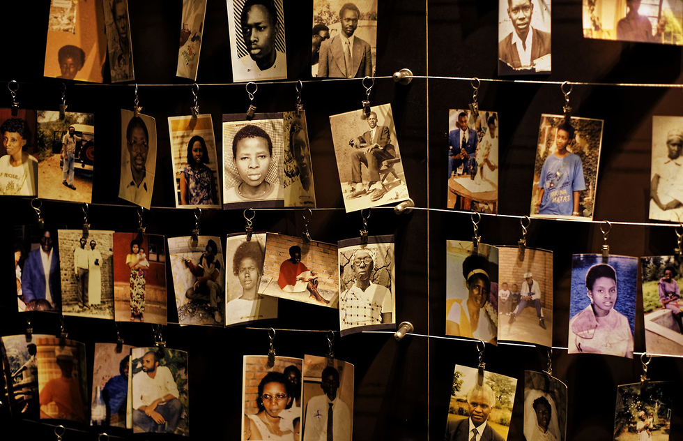 רואנדה 25 שנה רצח עם כפרי פיוס ()