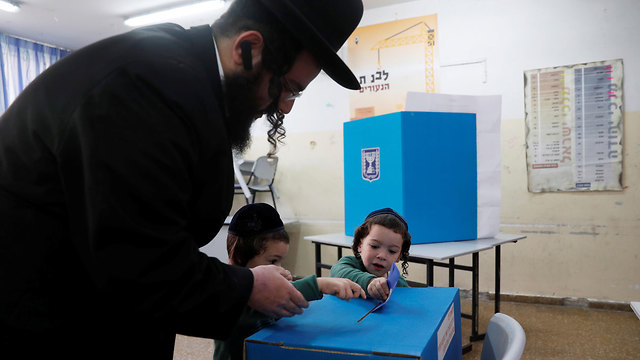 Voters in Jerusalem (Photo: Reuters)