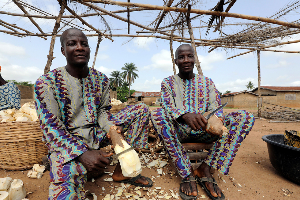 ניגריה תאומים ה עיירה איגבו אורה (צילום: רויטרס)