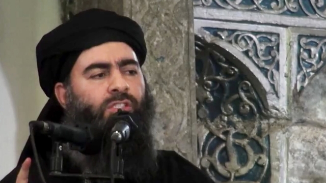 אבו בכר אל בגדאדי, מנהיג דאעש (צילום: AP)