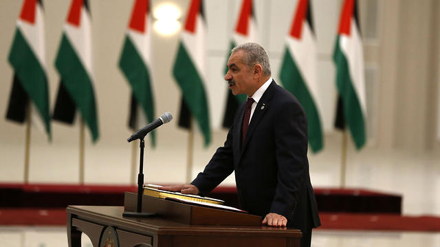 השבעת הממשלה הפלסטינית החדשה (צילום: AFP)